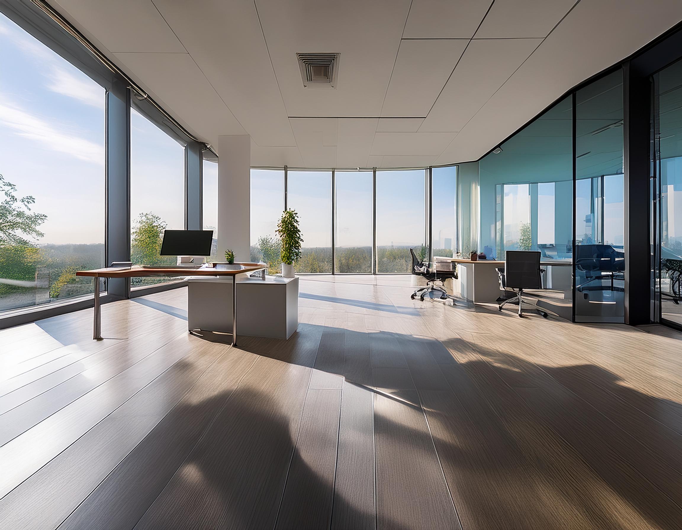 Moderne Büroräumlichkeiten in einem historischen Gebäude